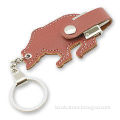 Bear Shape 8gb Leather Usb Flash Disk , 4gb Usb With Password Protection